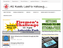 Tablet Screenshot of netcong.org